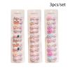 3Pcs/set Baby Hair Clips Cartoon Bows Flower Kids Hairpins For Girls Sweet Children Clips Barrettes Baby Hair Accessories