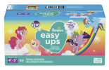 Pampers Easy Ups Training Underwear Girls, Size 6 4T-5T, 92 Count