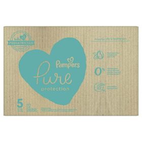 Pampers Pure Protection Natural Diapers Size 5, 132 Count