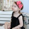 2 Pieces Baby Headband for Child Bowknot Headwear Cables Turban for Kids Elastic Headwrap Baby Hair Accessories