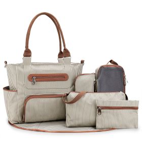 Multifunctional large capacity diaper bag (select: MFYDFF0-Khaki)