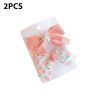 Cute Bows Baby Girls Hair Clips Solid Color Floral Pattern Children Hairpins Korean Korean Kids Hair Accessories