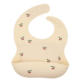 Baby Printed Pattern Silicone Bibs (Size/Age: Average Size (0-8Y))